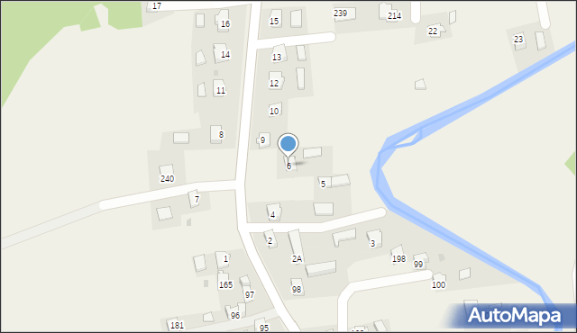 Tarnawa Dolna, Tarnawa Dolna, 6, mapa Tarnawa Dolna