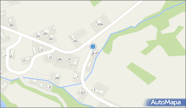 Tarnawa Górna, Tarnawa Górna, 6, mapa Tarnawa Górna