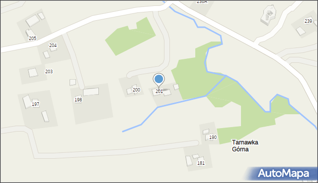 Tarnawka, Tarnawka, 201, mapa Tarnawka