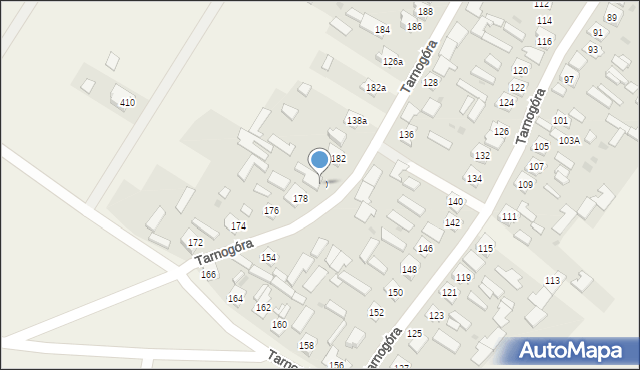 Tarnogóra, Tarnogóra, 180, mapa Tarnogóra