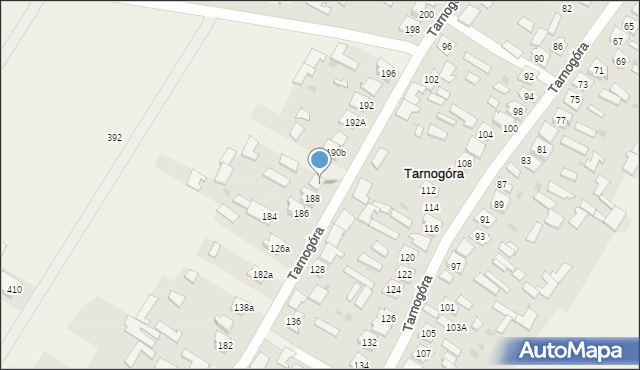 Tarnogóra, Tarnogóra, 190, mapa Tarnogóra
