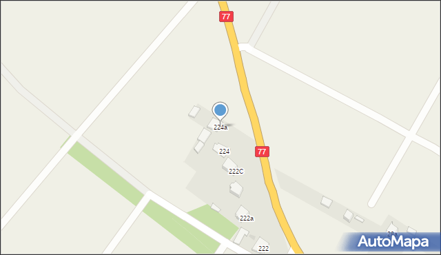 Tarnogóra, Tarnogóra, 224a, mapa Tarnogóra