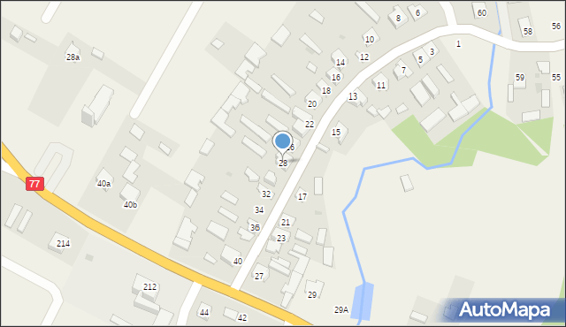 Tarnogóra, Tarnogóra, 28, mapa Tarnogóra