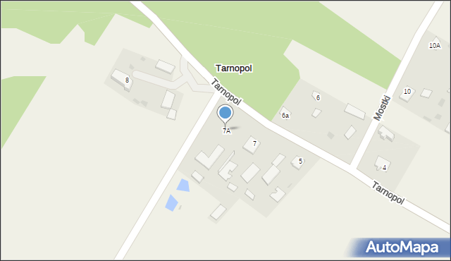 Tarnopol, Tarnopol, 7A, mapa Tarnopol