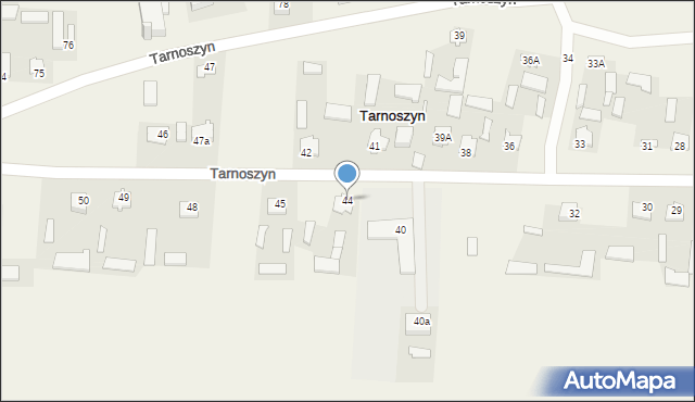 Tarnoszyn, Tarnoszyn, 44, mapa Tarnoszyn