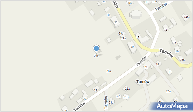 Tarnów, Tarnów, 29c, mapa Tarnów
