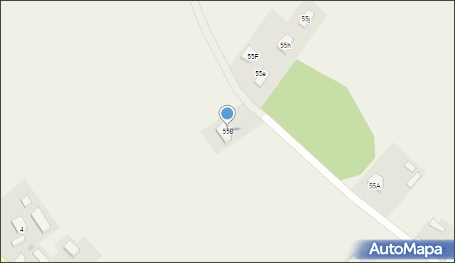 Tarnów, Tarnów, 55B, mapa Tarnów