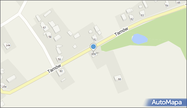 Tarnów, Tarnów, 60b, mapa Tarnów