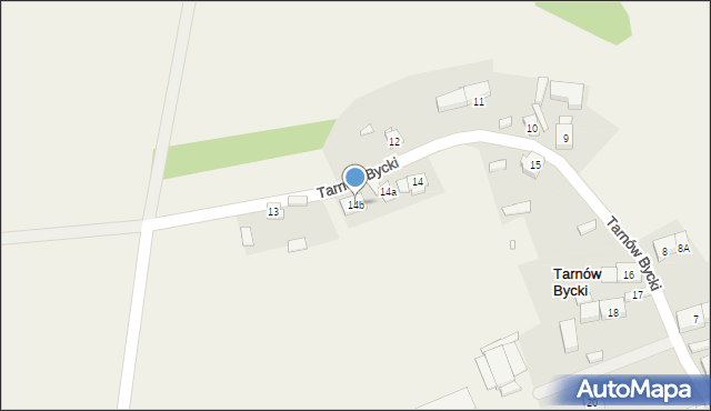 Tarnów Bycki, Tarnów Bycki, 14b, mapa Tarnów Bycki