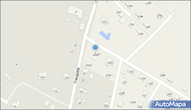 Tarnów Grodkowski, Tarnów Grodkowski, 102d, mapa Tarnów Grodkowski