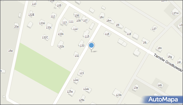 Tarnów Grodkowski, Tarnów Grodkowski, 121, mapa Tarnów Grodkowski