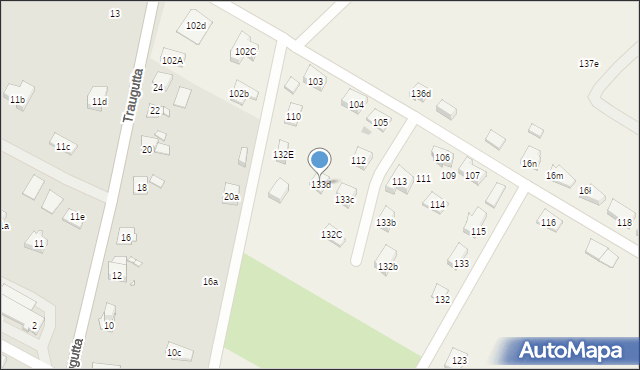 Tarnów Grodkowski, Tarnów Grodkowski, 133d, mapa Tarnów Grodkowski