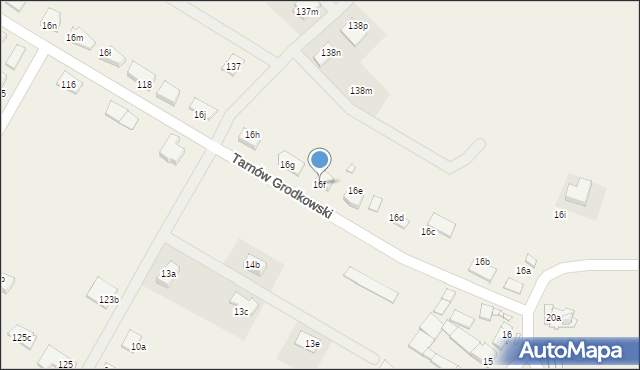 Tarnów Grodkowski, Tarnów Grodkowski, 16f, mapa Tarnów Grodkowski