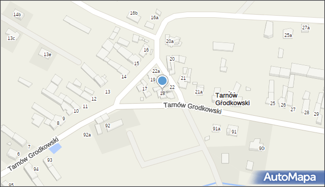 Tarnów Grodkowski, Tarnów Grodkowski, 18, mapa Tarnów Grodkowski