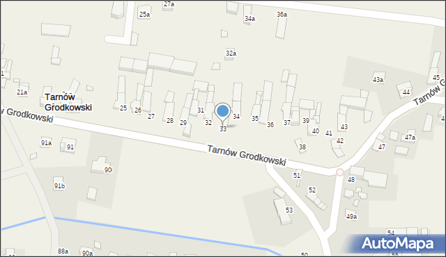 Tarnów Grodkowski, Tarnów Grodkowski, 33, mapa Tarnów Grodkowski