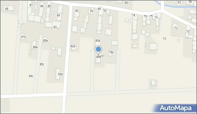 Tarnów Grodkowski, Tarnów Grodkowski, 80b, mapa Tarnów Grodkowski