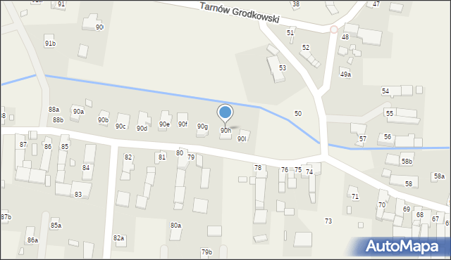 Tarnów Grodkowski, Tarnów Grodkowski, 90h, mapa Tarnów Grodkowski