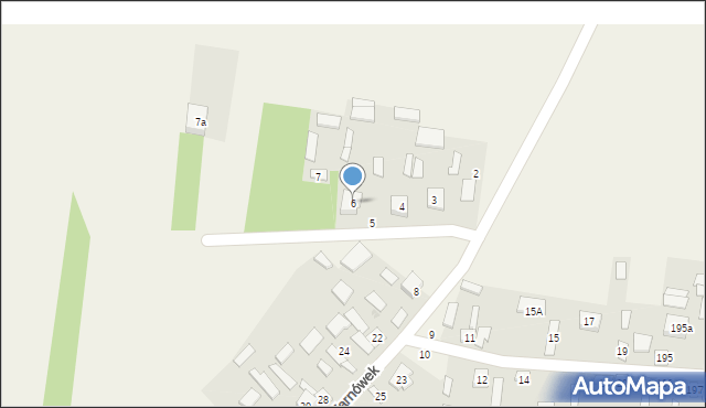 Tarnówek, Tarnówek, 6, mapa Tarnówek