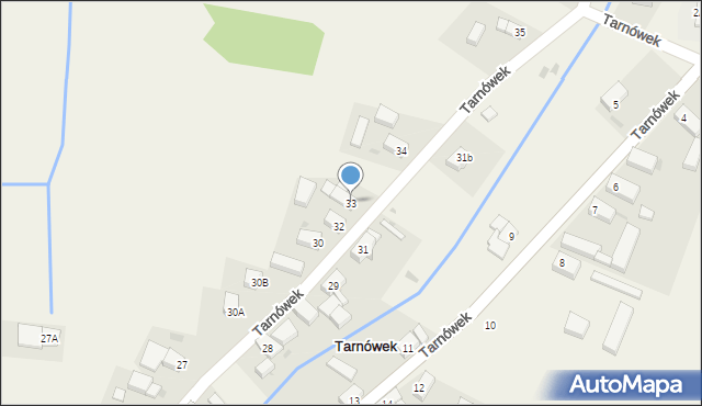 Tarnówek, Tarnówek, 33, mapa Tarnówek