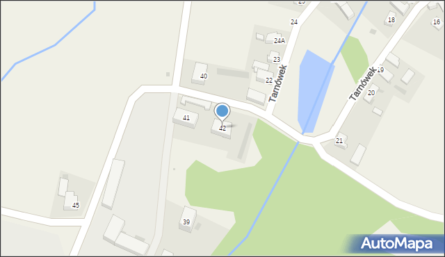Tarnówek, Tarnówek, 42, mapa Tarnówek