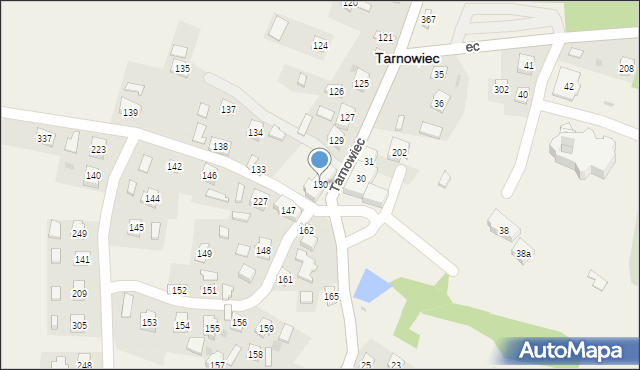 Tarnowiec, Tarnowiec, 130, mapa Tarnowiec