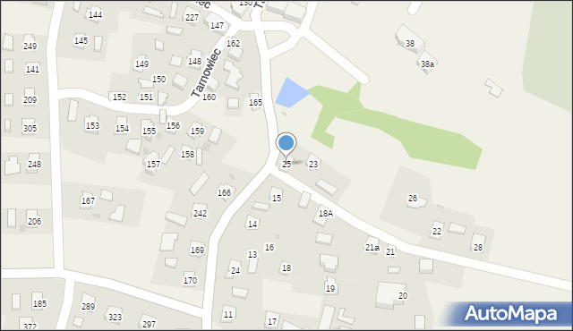 Tarnowiec, Tarnowiec, 25, mapa Tarnowiec