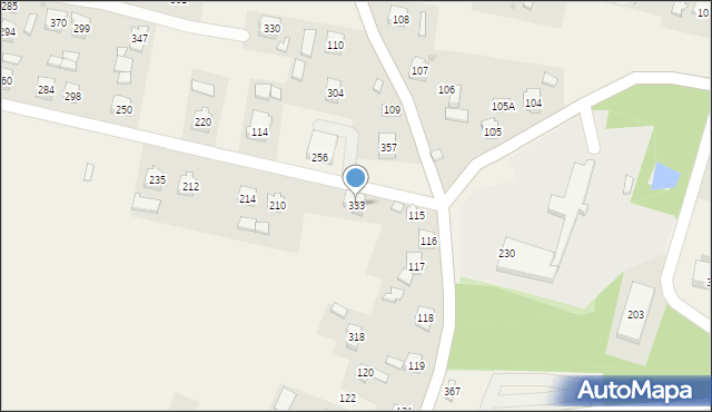 Tarnowiec, Tarnowiec, 333, mapa Tarnowiec