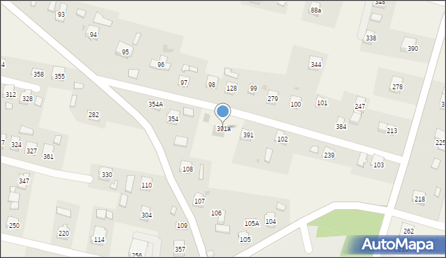 Tarnowiec, Tarnowiec, 391a, mapa Tarnowiec