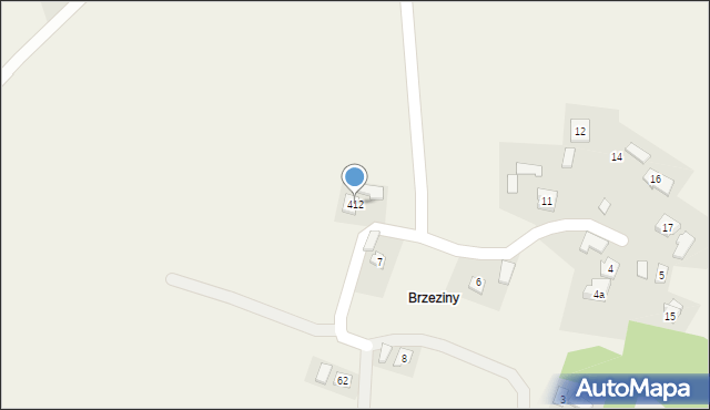 Tarnowiec, Tarnowiec, 412, mapa Tarnowiec