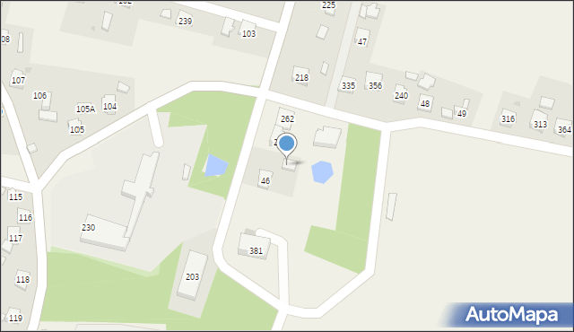 Tarnowiec, Tarnowiec, 46a, mapa Tarnowiec