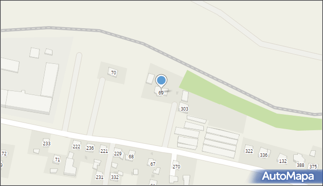 Tarnowiec, Tarnowiec, 69, mapa Tarnowiec