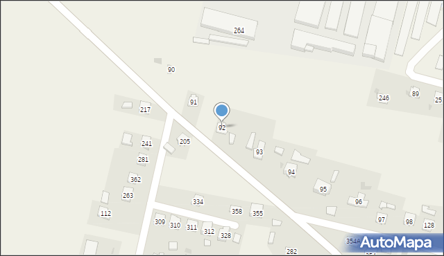 Tarnowiec, Tarnowiec, 92, mapa Tarnowiec