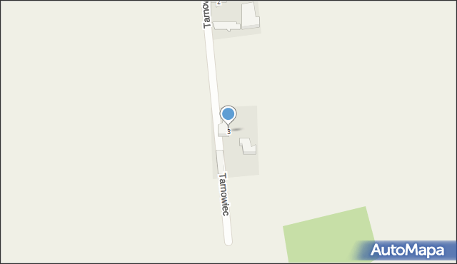 Tarnowiec, Tarnowiec, 3, mapa Tarnowiec