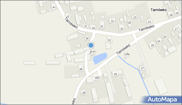 Tarnówko, Tarnówko, 47, mapa Tarnówko