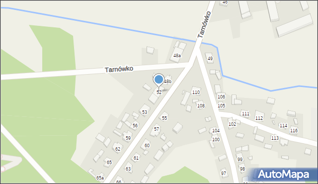 Tarnówko, Tarnówko, 52, mapa Tarnówko