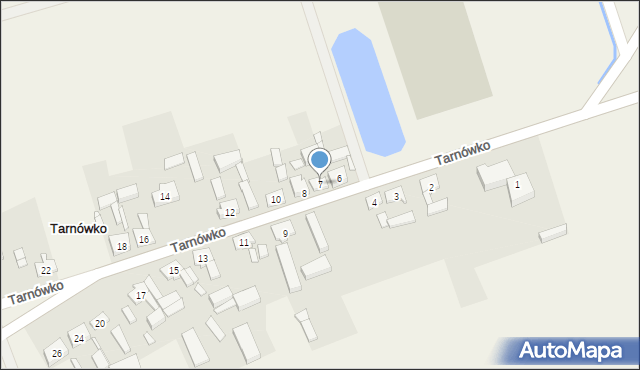 Tarnówko, Tarnówko, 7, mapa Tarnówko