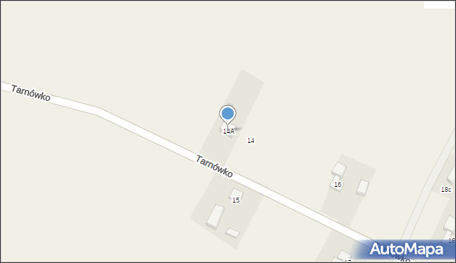 Tarnówko, Tarnówko, 14A, mapa Tarnówko
