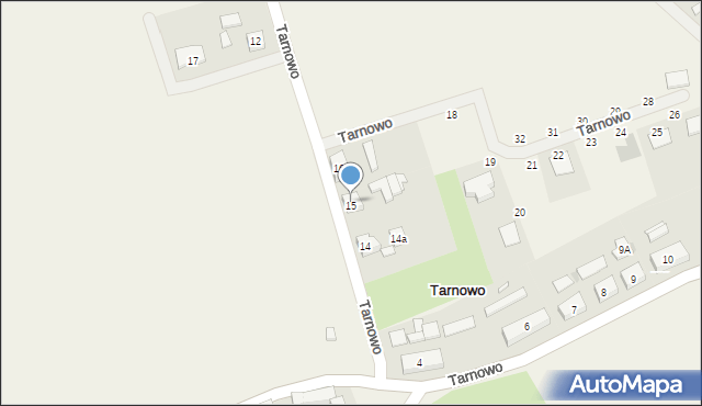 Tarnowo, Tarnowo, 15, mapa Tarnowo