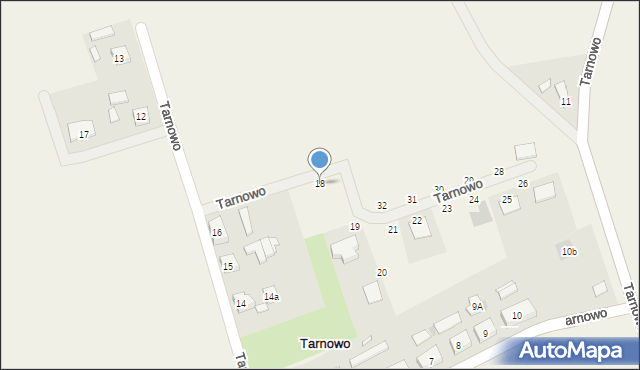 Tarnowo, Tarnowo, 18, mapa Tarnowo