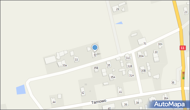 Tarnowo, Tarnowo, 32, mapa Tarnowo