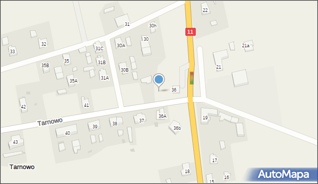 Tarnowo, Tarnowo, 36c, mapa Tarnowo