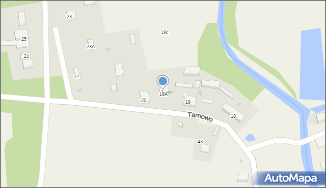 Tarnowo, Tarnowo, 19A, mapa Tarnowo