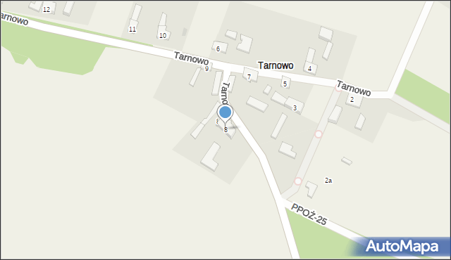 Tarnowo, Tarnowo, 8, mapa Tarnowo