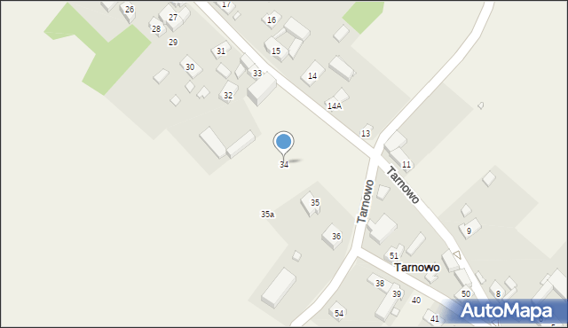 Tarnowo, Tarnowo, 34, mapa Tarnowo