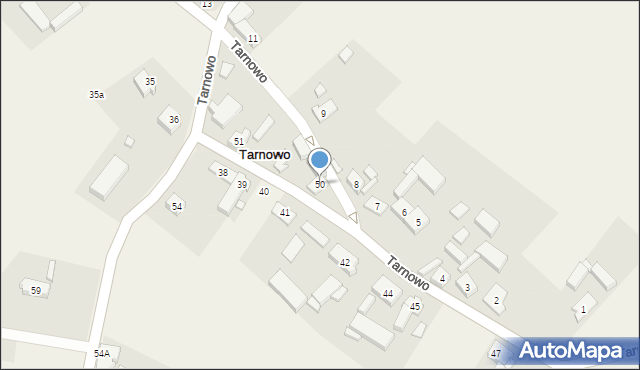 Tarnowo, Tarnowo, 50, mapa Tarnowo