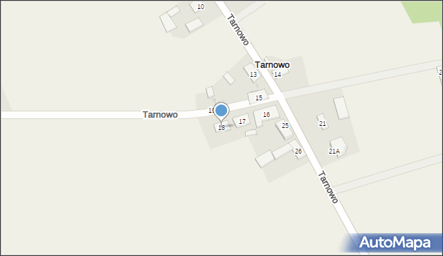 Tarnowo, Tarnowo, 18, mapa Tarnowo