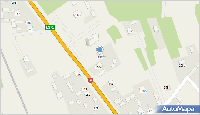 Tarnowska Wola, Tarnowska Wola, 130, mapa Tarnowska Wola