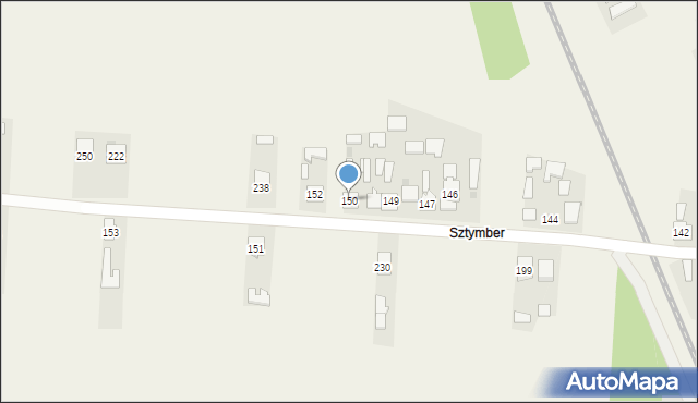 Tarnowska Wola, Tarnowska Wola, 150, mapa Tarnowska Wola