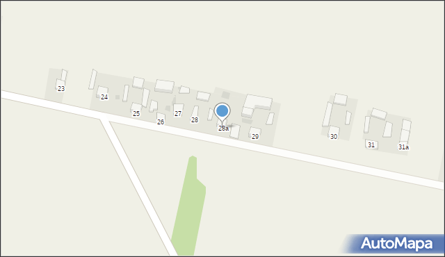 Tarnowska Wola, Tarnowska Wola, 28a, mapa Tarnowska Wola
