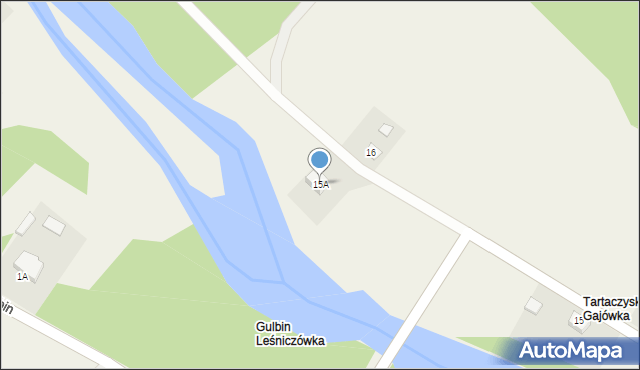 Tartaczysko, Tartaczysko, 15A, mapa Tartaczysko